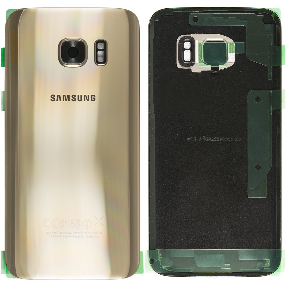 verbrand Leraar op school Vierde Samsung Galaxy S7 achterkant - Goud - originele kwaliteit incl. lens –  Prijsrunner - de beste prijs