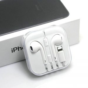In-ear dopjes voor Iphone 7 - 7 Plus - met lightning connector- Wit