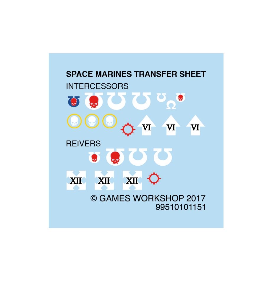 Boltrifle Intercessor X 3-Easy To Build-Primaris Space Marine-Wolf