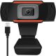 Full HD 1080p webcam – pc camera – oranje – ingebouwde  microfoon