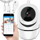 Wifi IP nanny camera met tweeweg intercom – wit